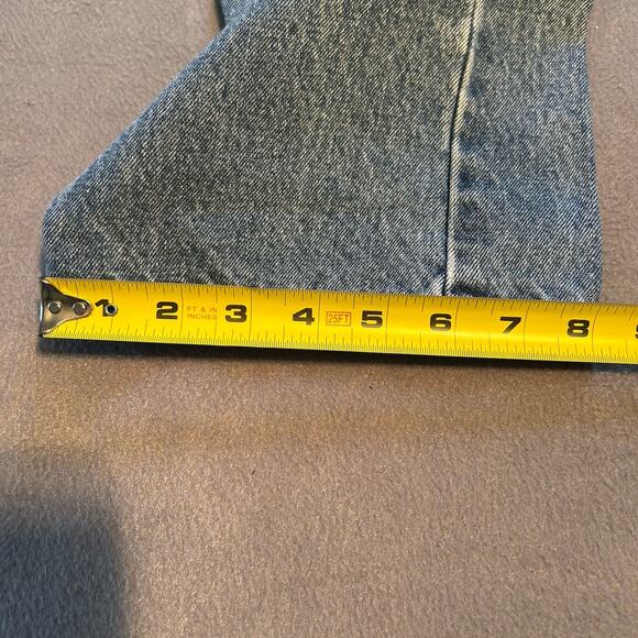 Levi’s 505 Jeans Mens 38x29 Regular Fit Straight Leg Blue Light Wash Denim - Picture 8 of 9